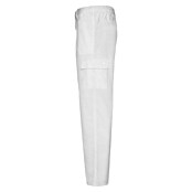 Pantalones profesionales para pintor (42, Blanco, 80% poliéster / 20% algodón) | BAUHAUS