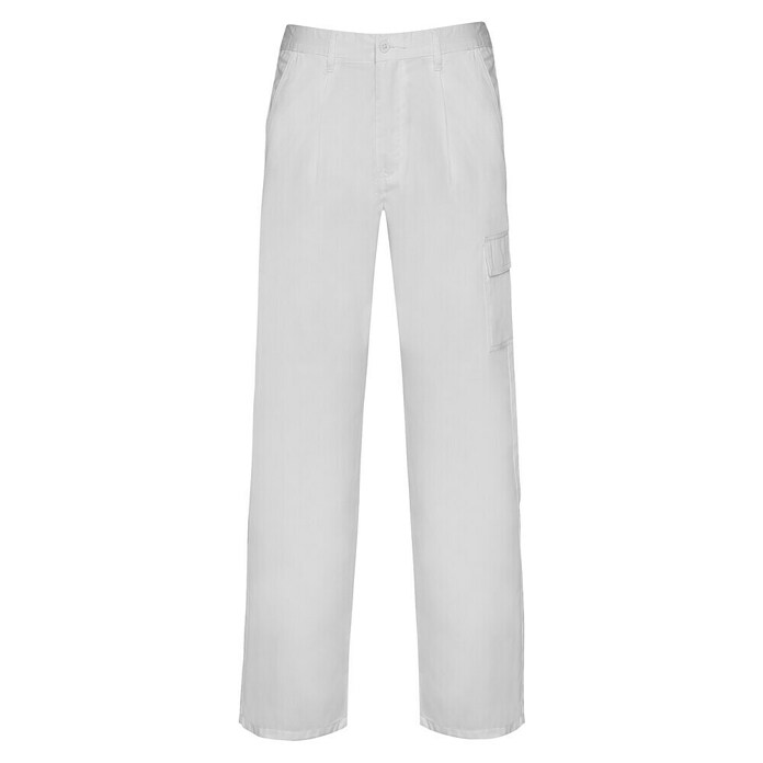 Pantalones profesionales para pintor (42, Blanco, 80% poliéster / 20% algodón) | BAUHAUS