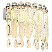 Globo Klunka Zidna LED svjetiljka  (12 W, D x Š x V: 10 x 28 x 24,5 cm, Srebrna, Topla bijela) | BAUHAUS