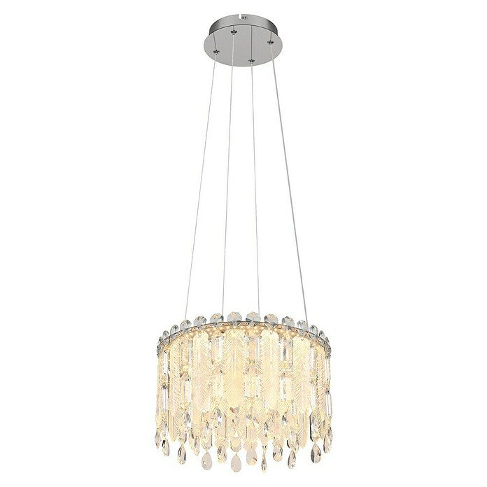 Globo Klunka LED viseća svjetiljka  (38 W, Ø x V: 40 x 120 cm, Srebrna) | BAUHAUS