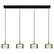 Globo Viseća LED svjetiljka Fogsy  (32 W, D x Š x V: 105 x 15 x 150 cm, Crna) | BAUHAUS