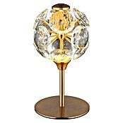 Globo Virina Okrugla stolna LED svjetiljka  (Ø x V: 15 x 26,5 cm, Zlatna) | BAUHAUS