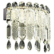 Globo Klunka Zidna LED svjetiljka  (12 W, D x Š x V: 10 x 28 x 24,5 cm, Srebrna, Topla bijela) | BAUHAUS