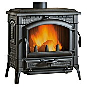 La Nordica Kaminofen Isotta Evo (11,9 kW, Raumheizvermögen: 338 m³, Ohne Kochplatte, Schwarz)