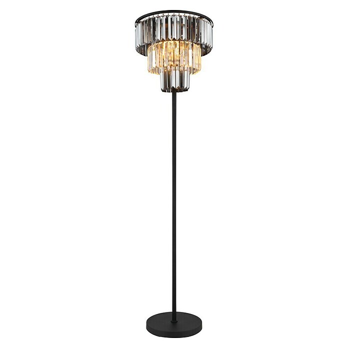 Globo Naxis Stajaća svjetiljka  (Visina: 160 cm, Crna) | BAUHAUS