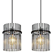 Globo Gorley Lámpara colgante (60 W, L x An x Al: 110 x 20 x 140 cm, Negro, Negro) | BAUHAUS