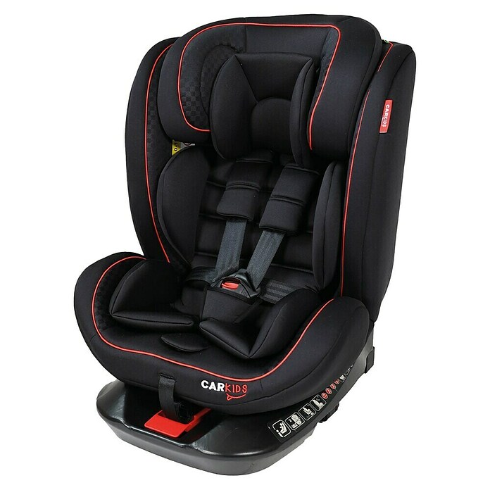 Carkids Autozitje Darcy I-Size (Zwart / Rood, Passend bij: Lengte kind: 40 - 150 cm) | BAUHAUS