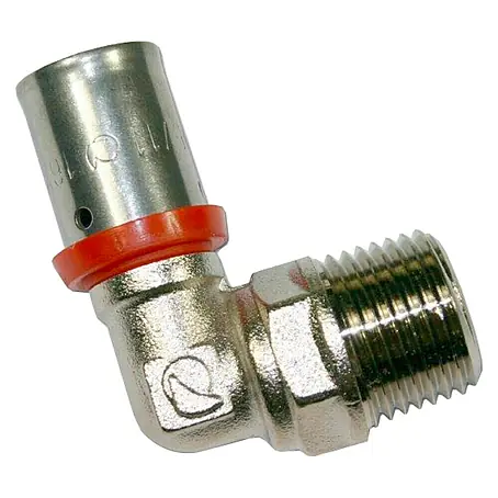 Isoltubex  Codo multicapa roscado M
