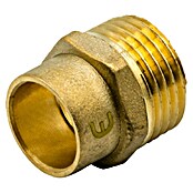 Enlace soldar-roscar de latón (1″) | BAUHAUS