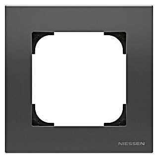 Niessen Sky Marco (Negro, Modelo de mecanismos: x 1, Plástico)