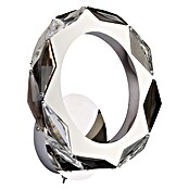 Globo Karilion Okrugla zidna LED svjetiljka  (8 W, Ø x V: 24 x 25,5 cm, Srebrna, Topla bijela) | BAUHAUS