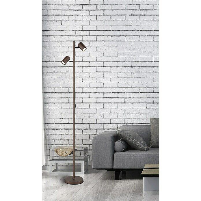 Globo James Lámpara de pie (40 W, Altura: 158 cm, Negro) | BAUHAUS