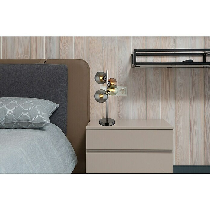 Globo Riha Stolna LED svjetiljka  (D x Š x V: 23,7 x 19,3 x 48 cm) | BAUHAUS
