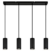 Globo James Lámpara colgante (25 W, L x An x Al: 61 x 6 x 120 cm, Negro) | BAUHAUS