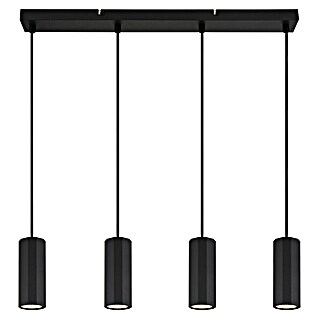 Globo James Lámpara colgante (25 W, L x An x Al: 61 x 6 x 120 cm, Negro)