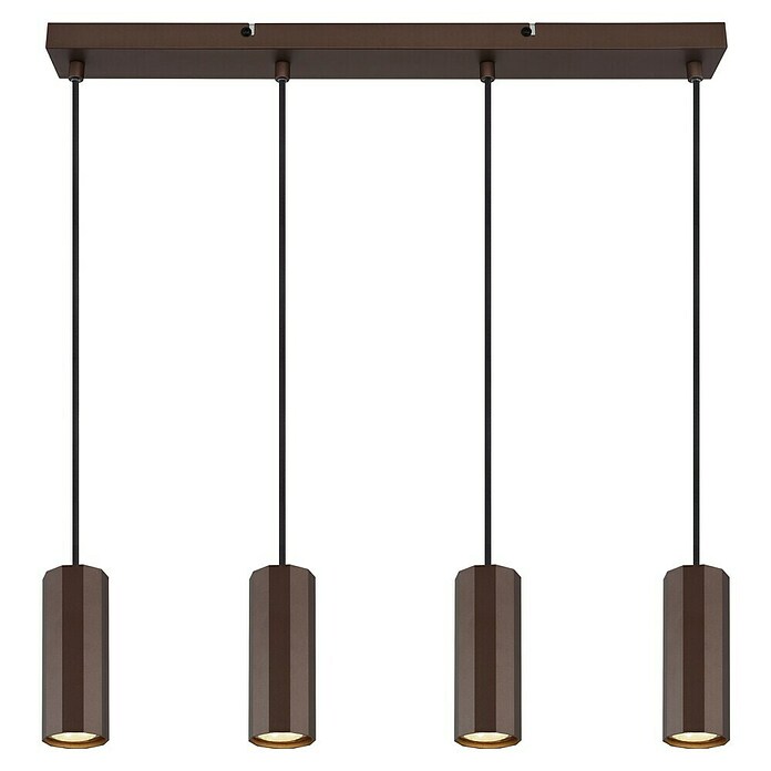 Globo James Pendelleuchte (25 W, L x B x H: 61 x 6 x 120 cm, Bronze, Bronze) | BAUHAUS