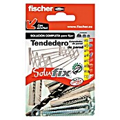 Fischer Solufix Surtido de tacos y tornillos para tendederos de pared (13 piezas)