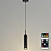 Akku-Pendelleuchte mit Akku ausziehbar 37 - 163 cm (7,5 cm, Schwarz, Warmweiß) | BAUHAUS