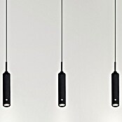 LED-Akku-Pendelleuchte mit Akku ausziehbar 37 - 163 cm (7,5 cm, Schwarz, Warmweiß) | BAUHAUS