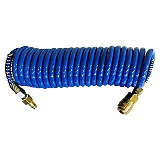 Spiralna cev za kompresor (Dolžina cevi: 5 m, Diameter cevi: 10 mm, Modra)