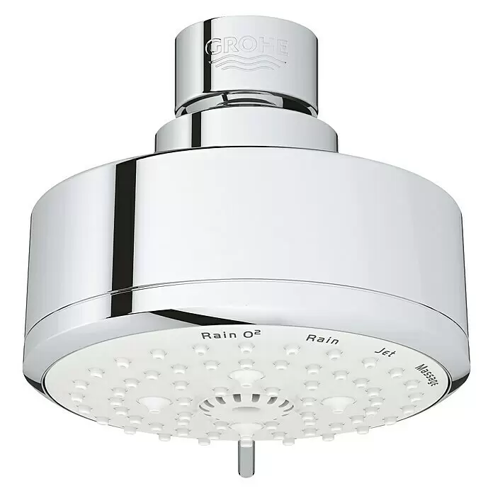 Grohe Tempesta Cosmopolitan 100 KopfbrauseDurchmesser: 10 cm, 9,5 l/min, Chrom Front View