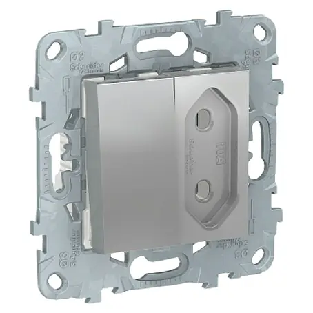 Schneider Electric New Unica Enchufe con conmutador