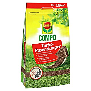 Compo Rasendünger Turbo (Max. Anwendungsfläche: 130 m²)
