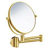 Smedbo Outline Cosmeticaspiegel (Diameter: 20 cm, Rond, Goud, Vergroting 1: 700 %) | BAUHAUS