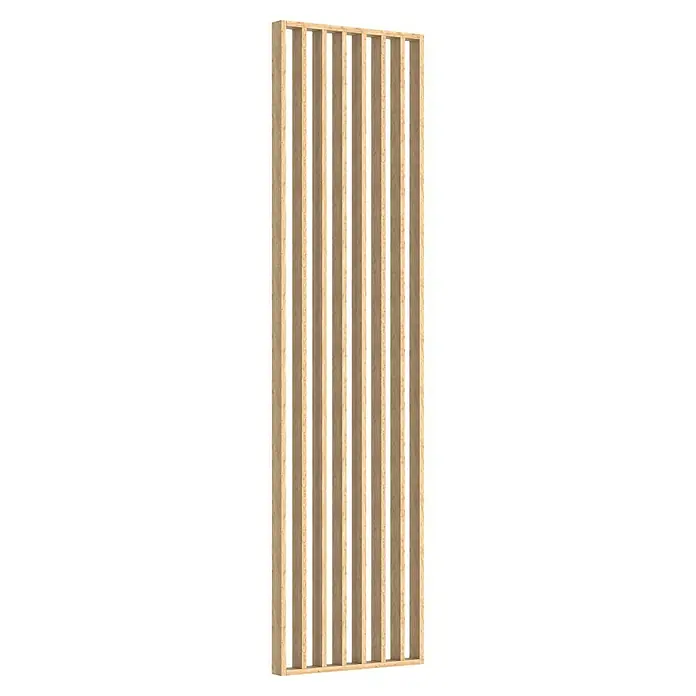 Mixpol Profile Raumteiler Saragossa - 58 x 250 cm, Natur - Holzpaneel für stilvolle Wandgestaltung. Das Paneel bietet eine moderne Optik und ist ideal für die individuelle Raumgestaltung.