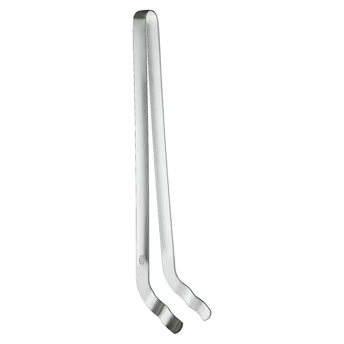 Rösle Grillzange - Länge: 35,5 cm, Edelstahl - Servierzange aus gebürstetem Edelstahl.