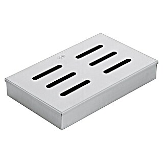 Rösle Räucherbox (L x B x H: 21,5 x 13,5 x 3,5 cm, Edelstahl)