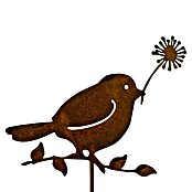 Pflanzenstecker Vogel (L x B: 48 x 15 cm, Rost) | BAUHAUS