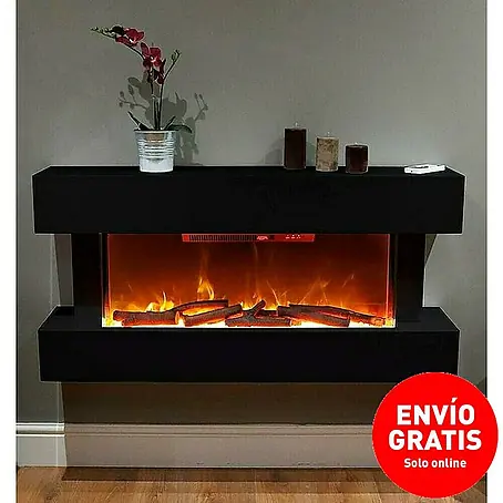 Focalpoint  Chimenea eléctrica Ashford Wall Suite