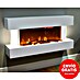 Focalpoint Chimenea eléctrica Ashford Wall Suite 