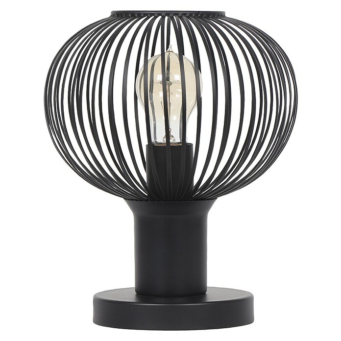 Trio Lighting Decoratieve tafellamp Gila Zwart 23cm (10 W, Zwart, GU10) | BAUHAUS