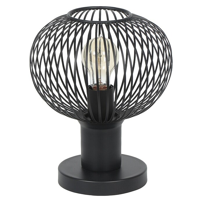 Trio Lighting Decoratieve tafellamp Gila Zwart 23cm (10 W, Zwart, GU10) | BAUHAUS