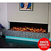 Charlton & Jenrick Chimenea eléctrica 4D Eco flame (1.500 W, Negro, L x An x Al: 30 x 183 x 56 cm) | BAUHAUS