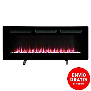 Dimplex Chimenea eléctrica Sierra 48 (1.600 W, Negro, 13,2 x 121,9 x 49,5 cm)