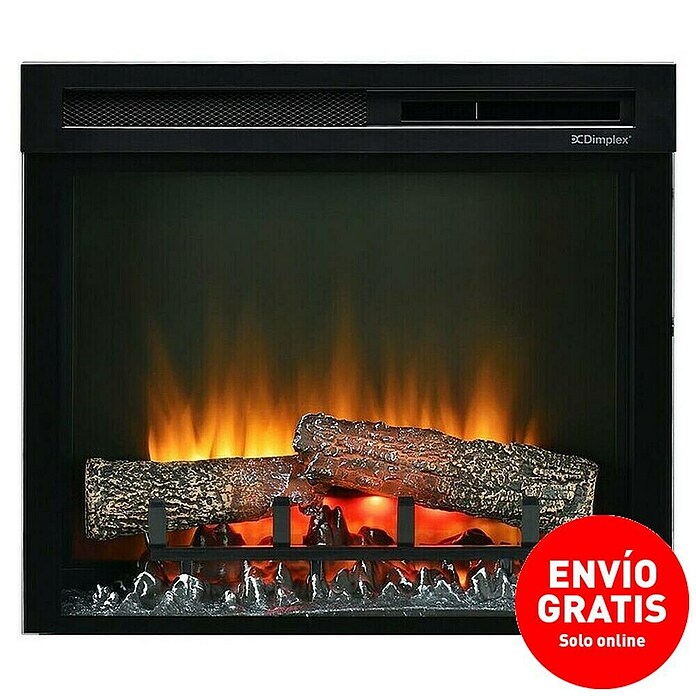Dimplex Chimenea eléctrica Optiflame (1.400 W, Negro, L x An x Al: 18 x 58,4 x 51,9 cm) | BAUHAUS