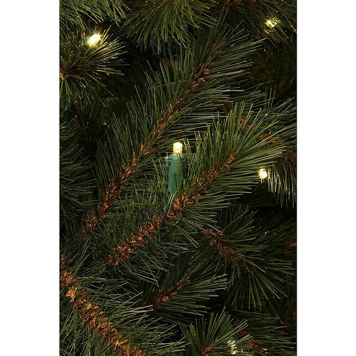 Black Box Trees Kunstkerstboom KINGSTON met LED (Hoogte: 230 cm, Groen, LED-verlichting) | BAUHAUS