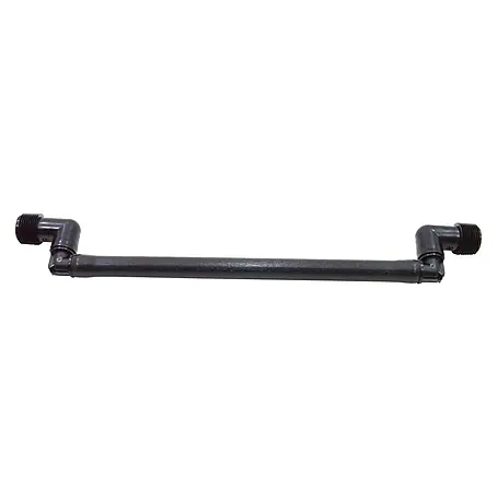 Tubo prolongador flexible con codo