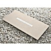 Camargue Plato de ducha Bering (L x An: 70 x 140 cm, Piedra artificial, Crema)