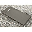 Camargue Plato de ducha Adriatic (L x An: 80 x 120 cm, Piedra artificial, Gris)