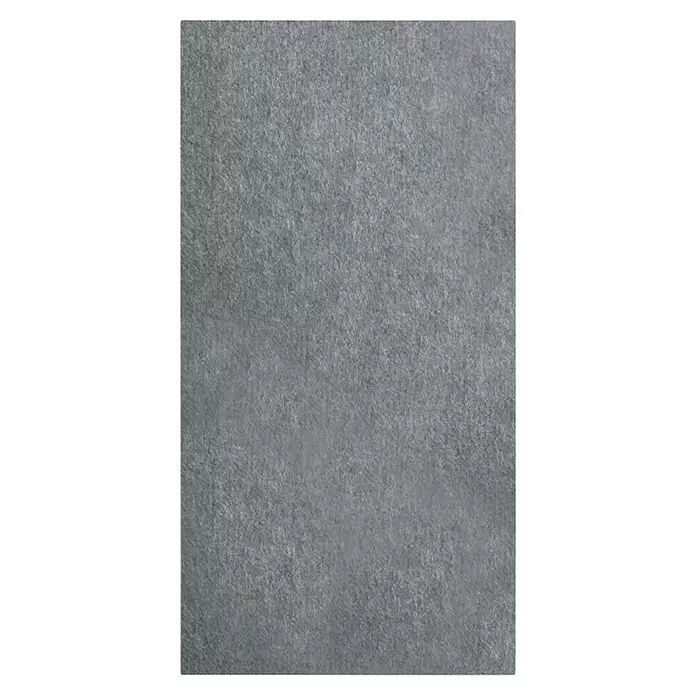 Jangal Wandpaneel Modular Wall PET Filz - Grey, 1.040 x 520 x 6 mm - Graues strukturiertes Materialmuster.
