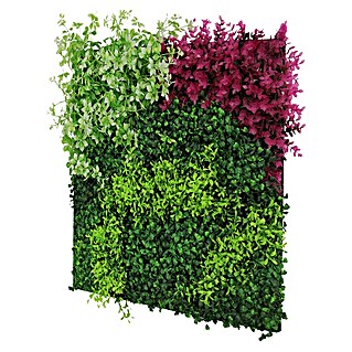 Jangal Wandpaneel Flora (Pink Mixed Flora, 520 x 520 x 40 mm)
