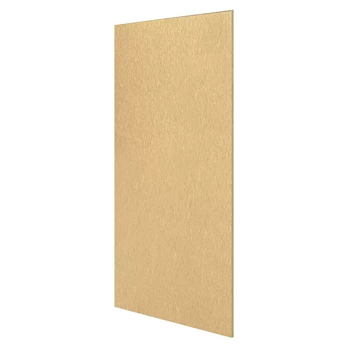 Jangal Wandpaneel Modular Wall PET Filz - Cream, 1.040 x 520 x 6 mm - Hellbraune, strukturierte rechteckige Akustikplatte.
