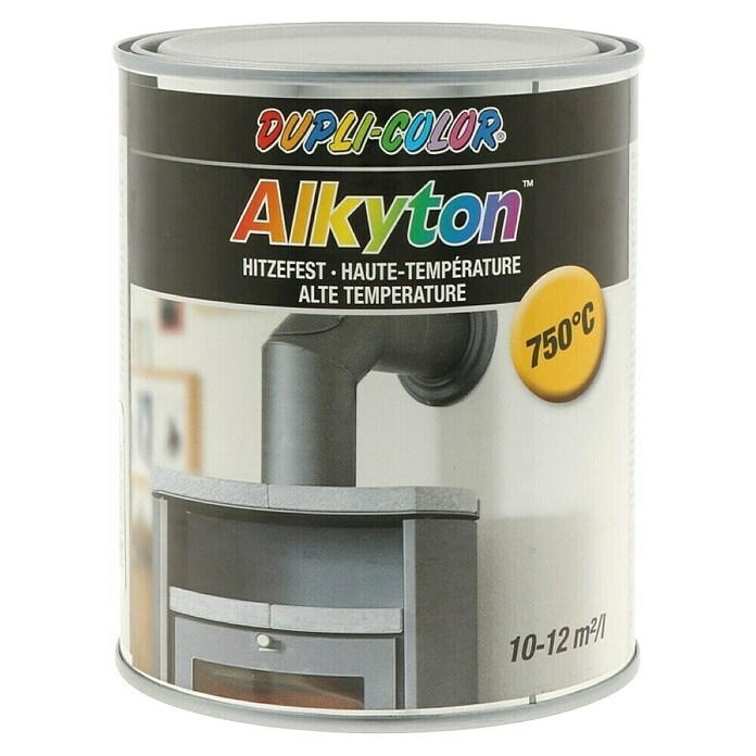 Dupli-Color Lak za visoke temperature Alkyton  (Srebrna, 750 ml) | BAUHAUS