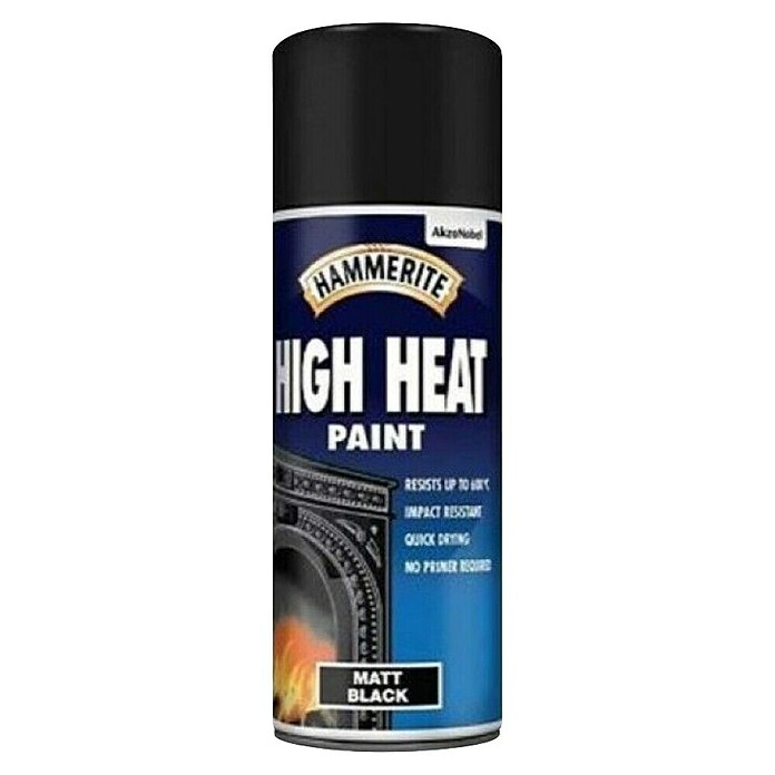 Hammerite Emajl za površine z visoko temperaturo  (400 ml) | 5979 - Spezialsprays | HADM - Lackspray | HAD - Farben | HA - Farben | H - Innendeko/Farben | BAUHAUS