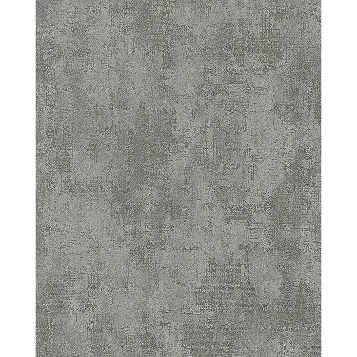 Marburg Nabucco Vliestapete Shadow - Grau/Braun, Uni, 10,05 x 0,53 m - Graue Texturtapete mit subtilen, abgenutzten Details für ein modernes und doch gemütliches Ambiente im Wohnraum.