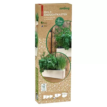 Romberg  Anzuchttopf Bausatz mit Kokoserde